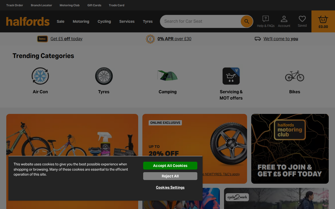 halfords.co.uk