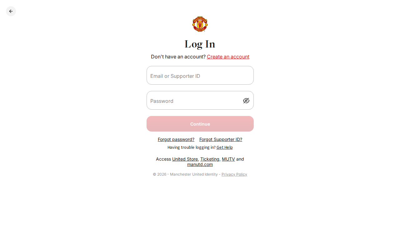 login.manutd.com