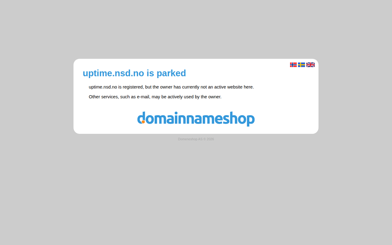 uptime.nsd.no