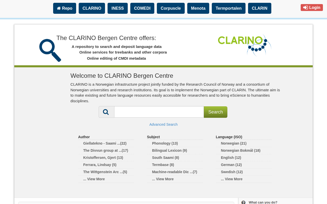 clarino.uib.no