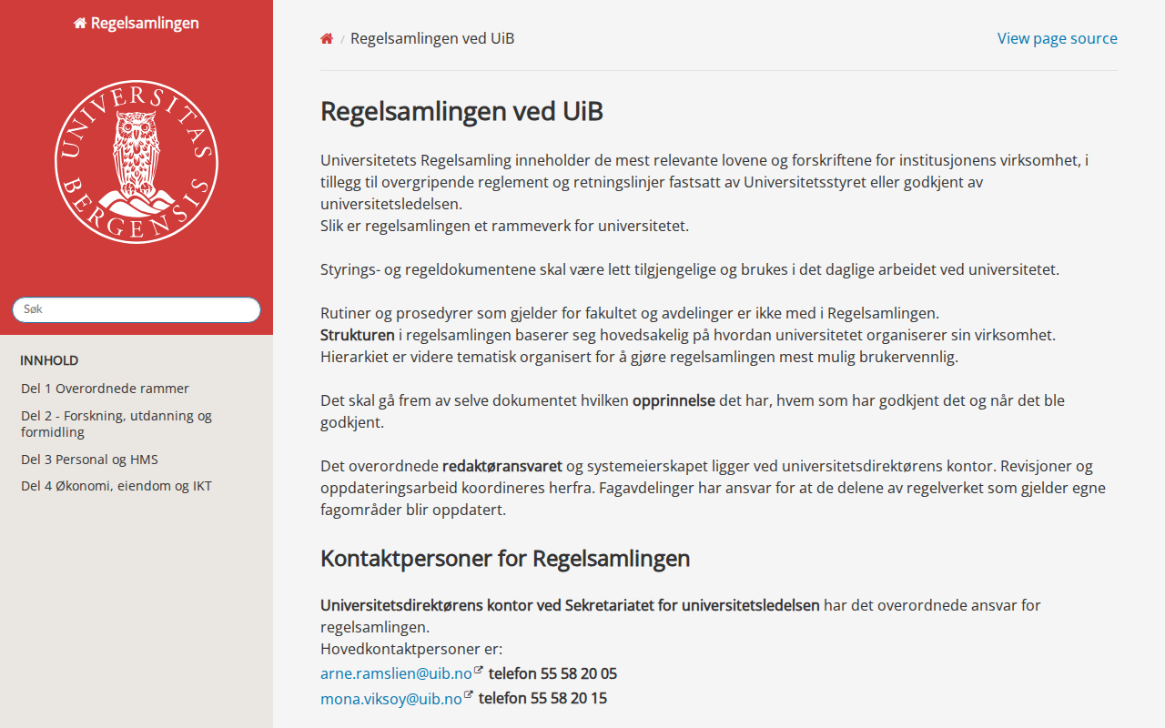 regler.app.uib.no